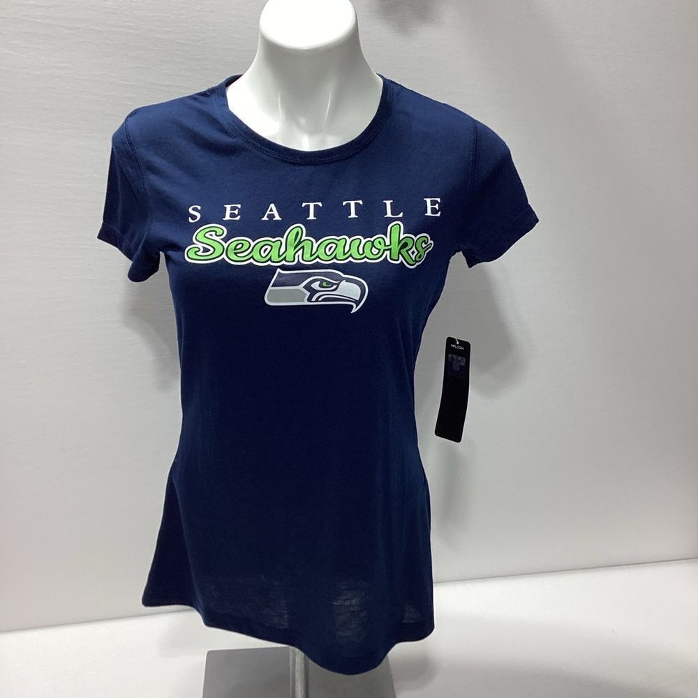 Seattle Seahawks Sleepwear T-Shirt NFL Team Apparel Brand NWT Women's S